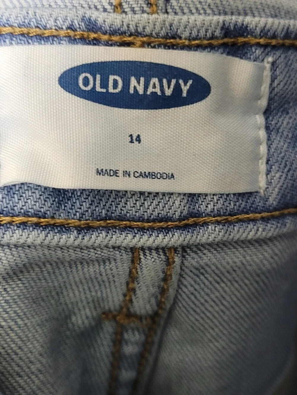 Old Navy O.G. Straight Leg Jean Overalls - Picture 8 of 9